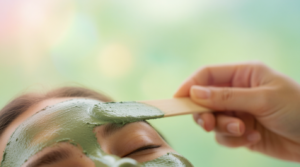 maschera argilla verde rimedio naturale pelle grassa