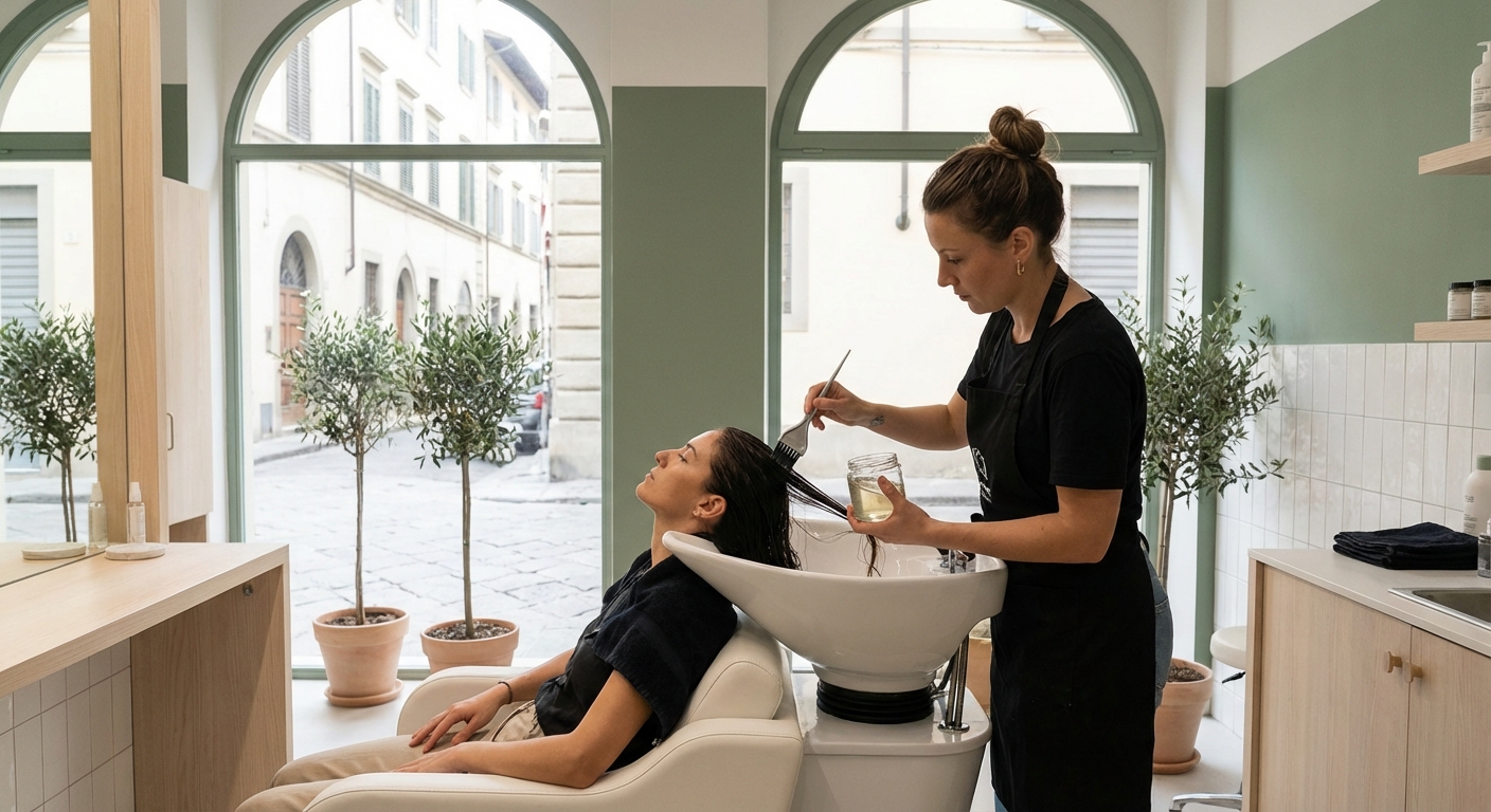 Laminazione capelli professionale per capelli danneggiati in salone italiano