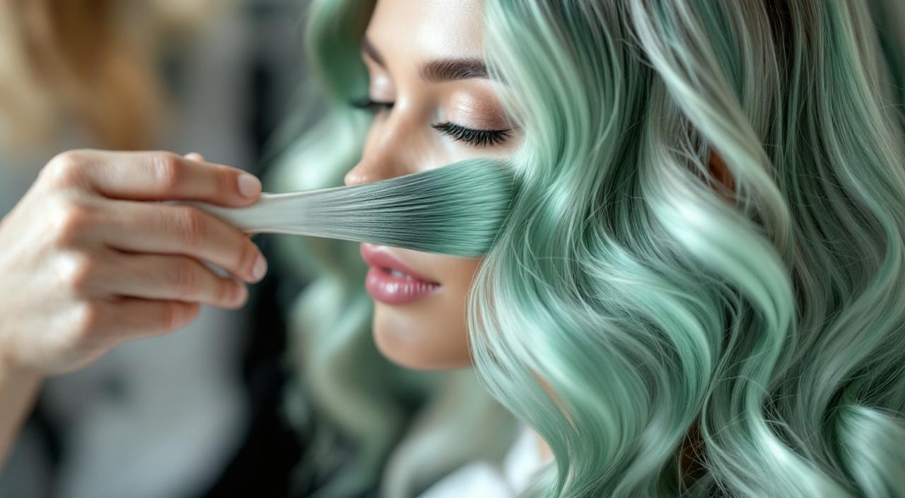 Parrucchiere professionista applica tinta per coprire capelli bianchi in salone — tecniche e metodi 2026