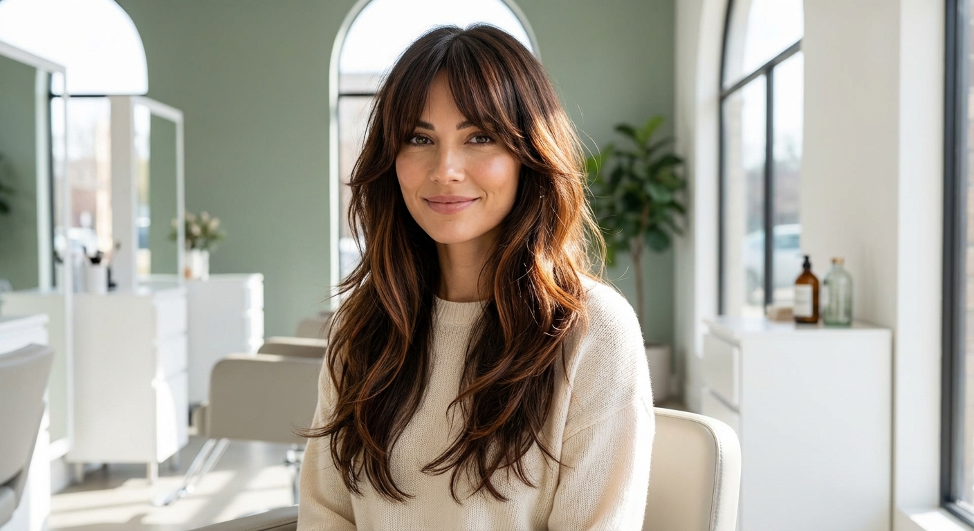 Capelli primavera 2026: curtain bang e butterfly cut tendenze di stagione