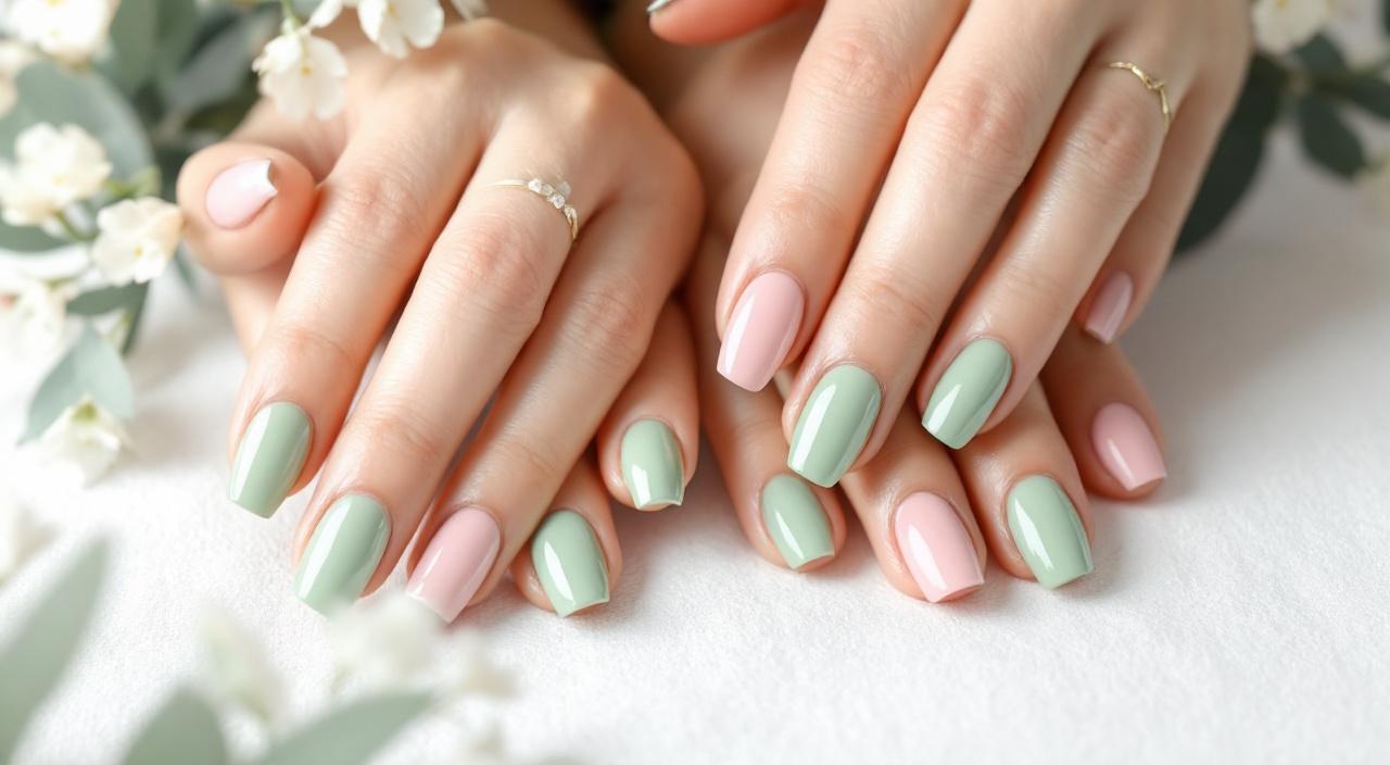 Costo unghie gel 2026 — nail art primaverile con colori pastello, manicure semipermanente professionale