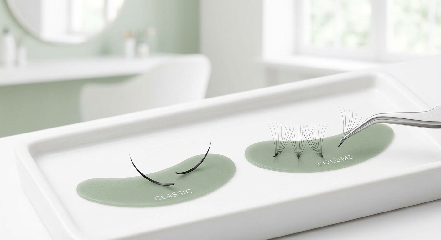 Diversi tipi di extension ciglia a confronto: classiche, volume e mega volume