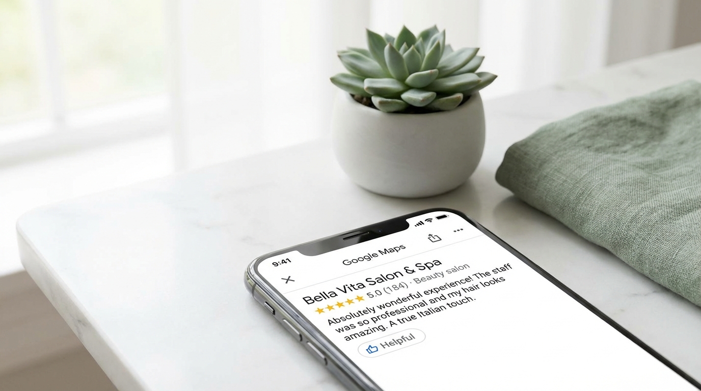Recensioni Google di un salone di bellezza italiano — come gestirle al meglio