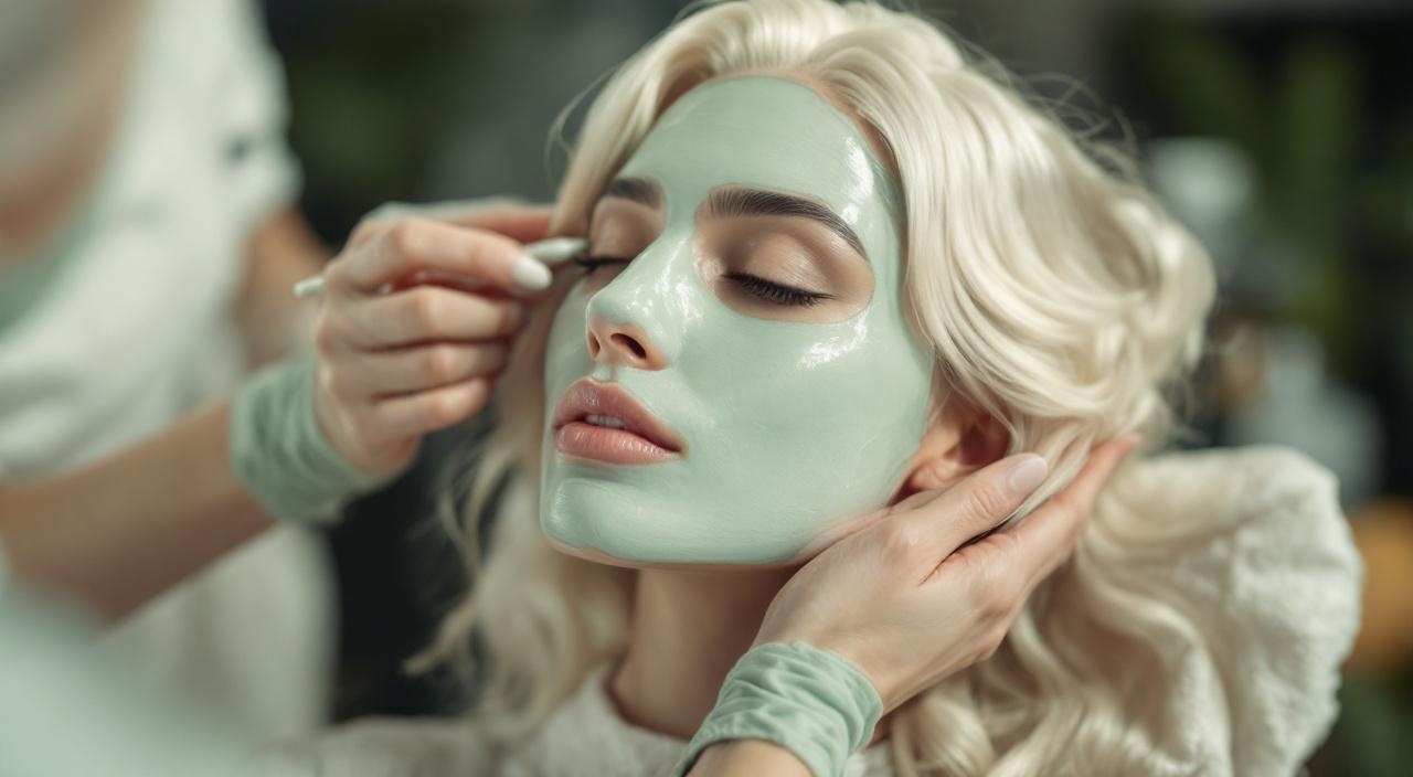 Applicazione maschera professionale intensiva per riparare capelli bruciati dalla decolorazione in salone italiano 2026