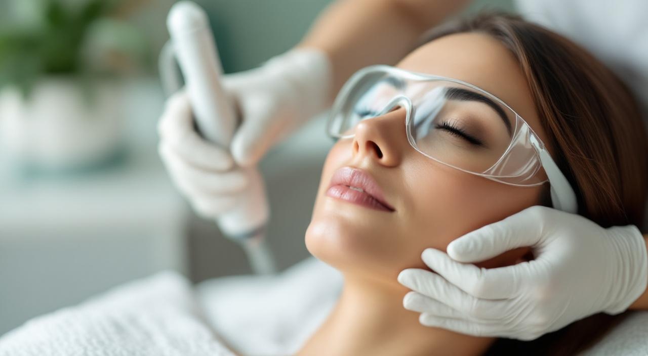 Seduta di epilazione laser professionale in centro estetico italiano 2026 con dispositivo certificato