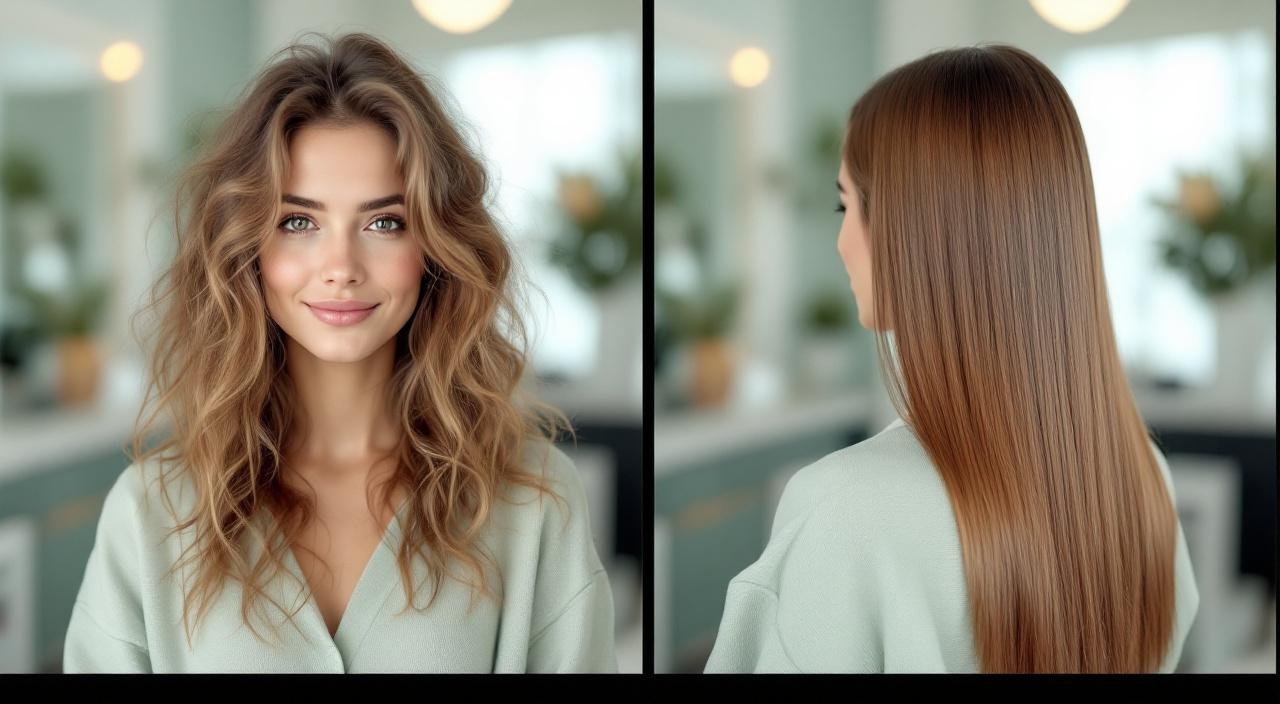 Prima e dopo lisciatura brasiliana: capelli crespi vs lisci in salone italiano 2026
