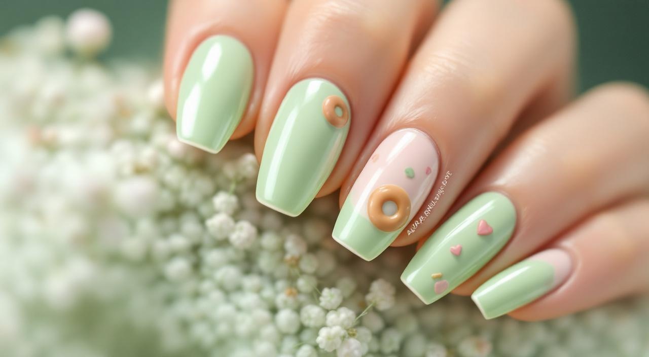 Nail art tendenza primavera 2026 con aura nails in salone professionale