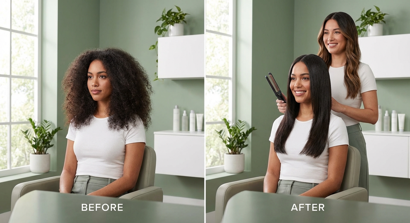 Prima e dopo la nanoplastia capelli: da crespi e sfibrati a lisci e brillanti