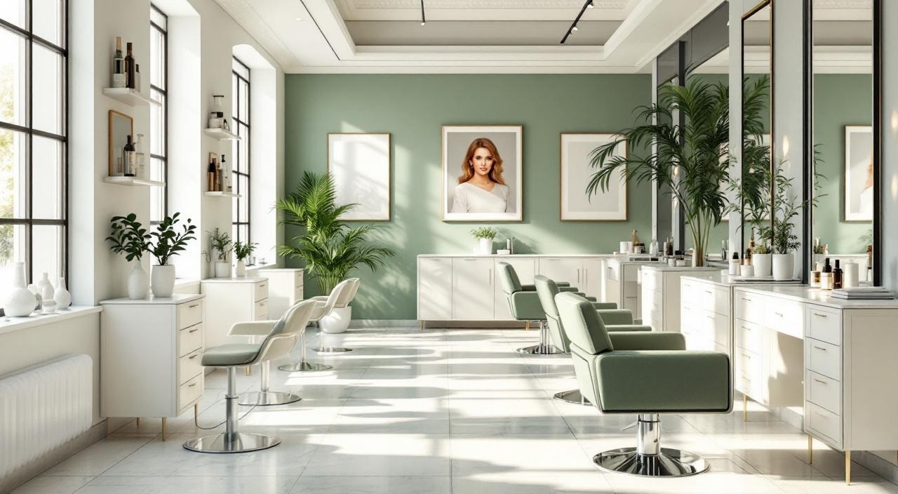 Salone capelli nel quartiere Vomero di Napoli, moderno e luminoso