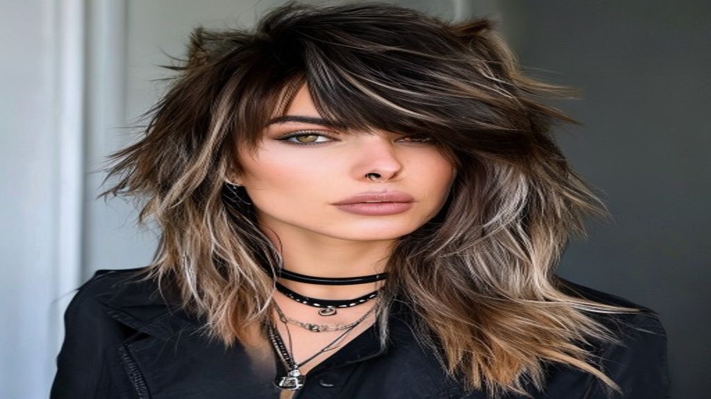 Wolf cut e shag cut 2026 con strati voluminosi